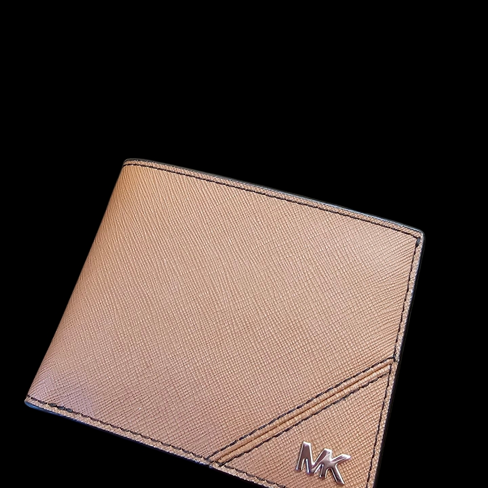 Michael Kors Brown Leather Card Holder